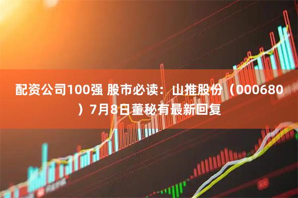 配资公司100强 股市必读：山推股份（000680）7月8日董秘有最新回复